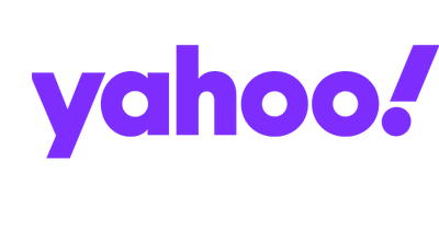 Yahoo logo, Bare Babe featured in Yahoo